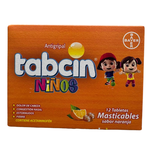 TABCIN NIÑOS MASTICABLES